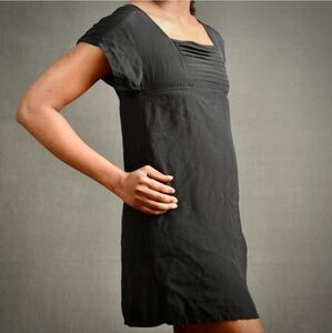 Maeve Black Textured Dress XS